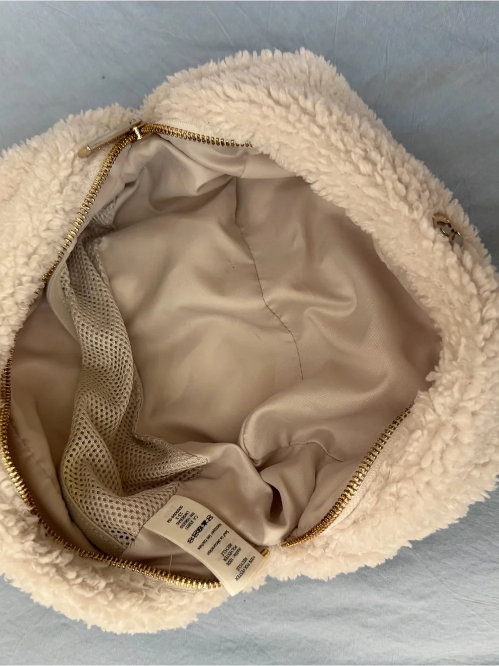 lululemon athletica cream sherpa